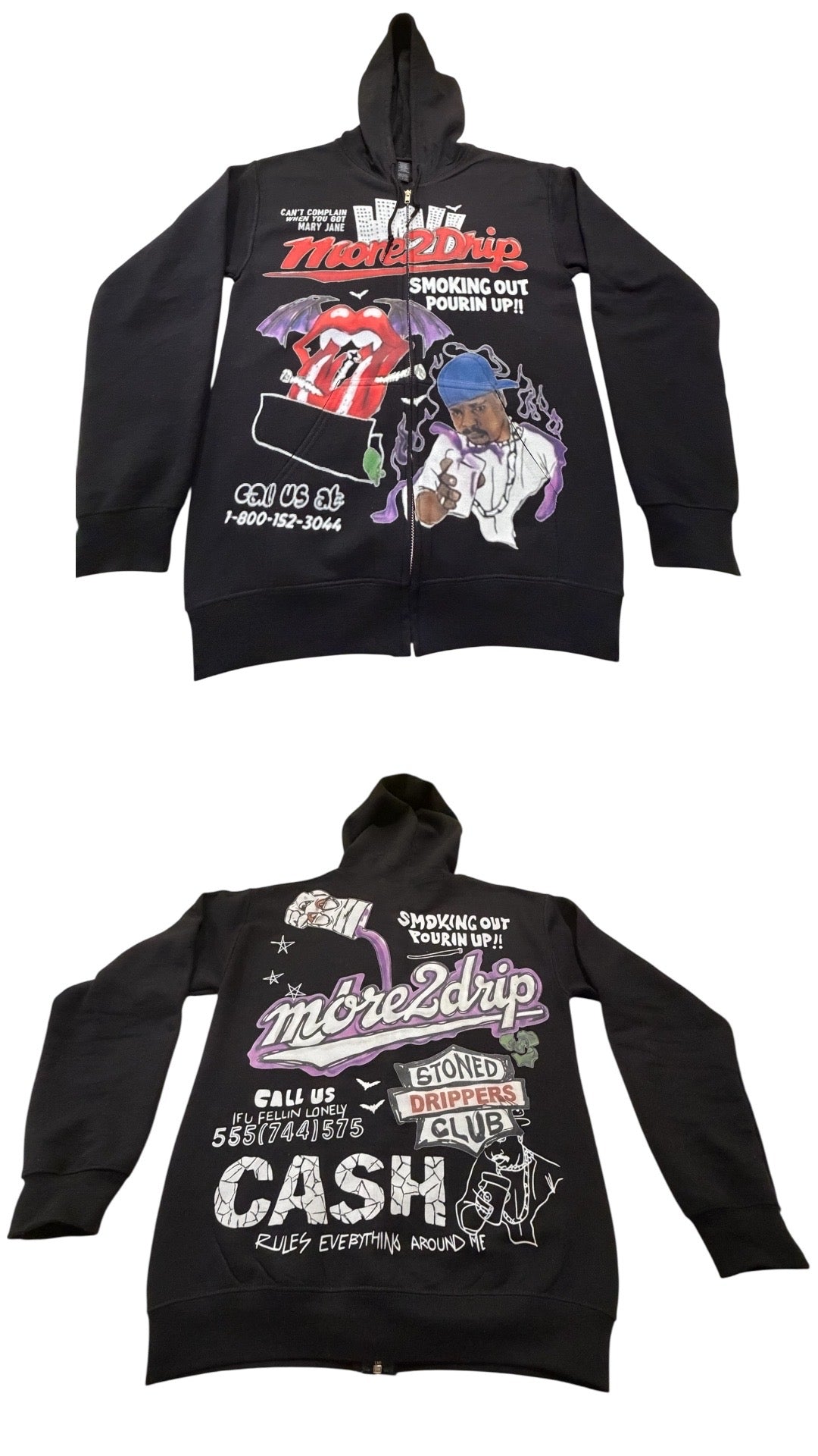 More2Drip DJ Screw Tribute Hoodie