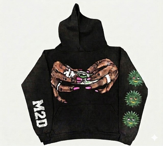 More2Drip Happiness Is a Joint Hoodie