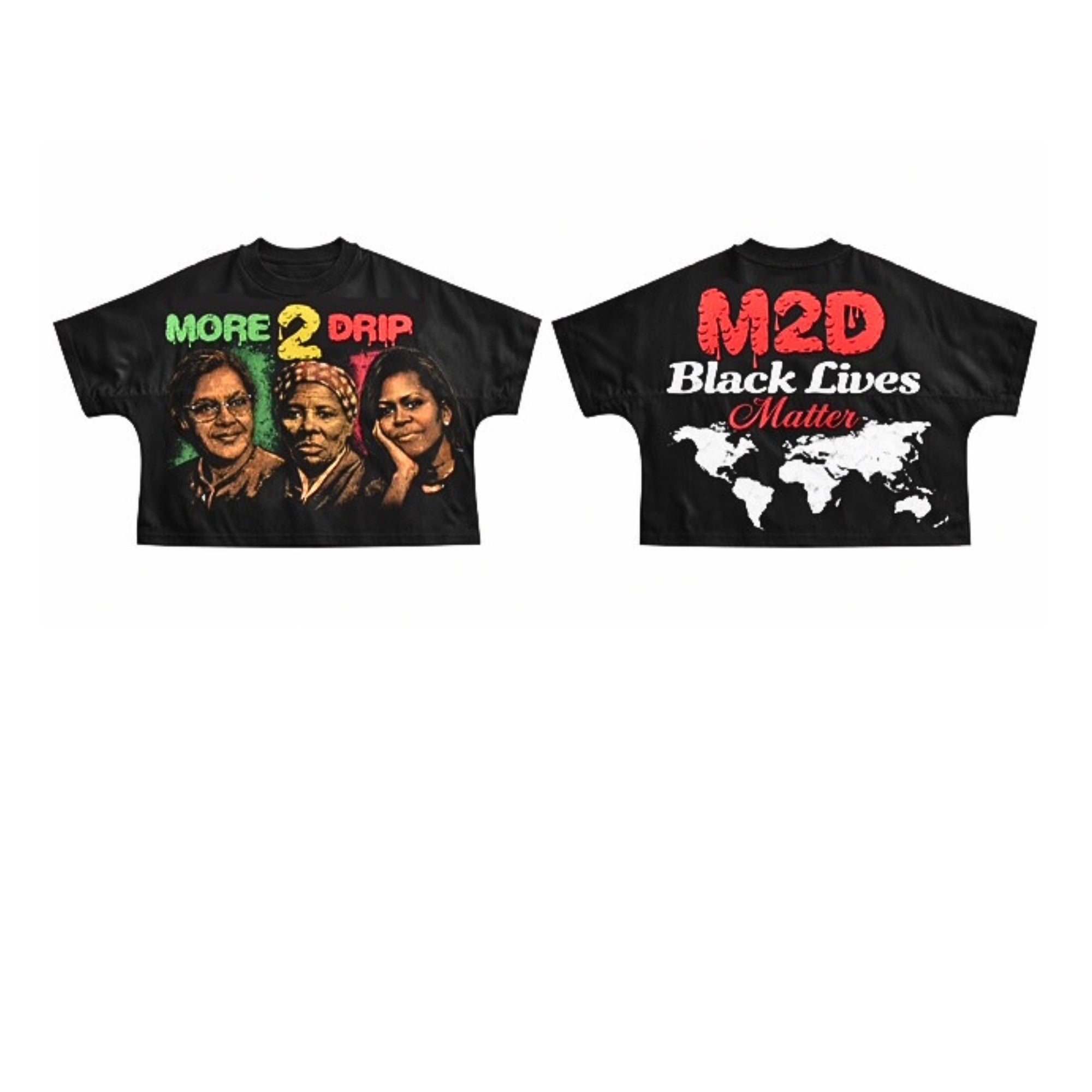 More2Drip Pink "Black Lives Matter" Legacy Tee