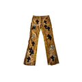 More2Drip Distressed Cross-Patch Denim Jeans