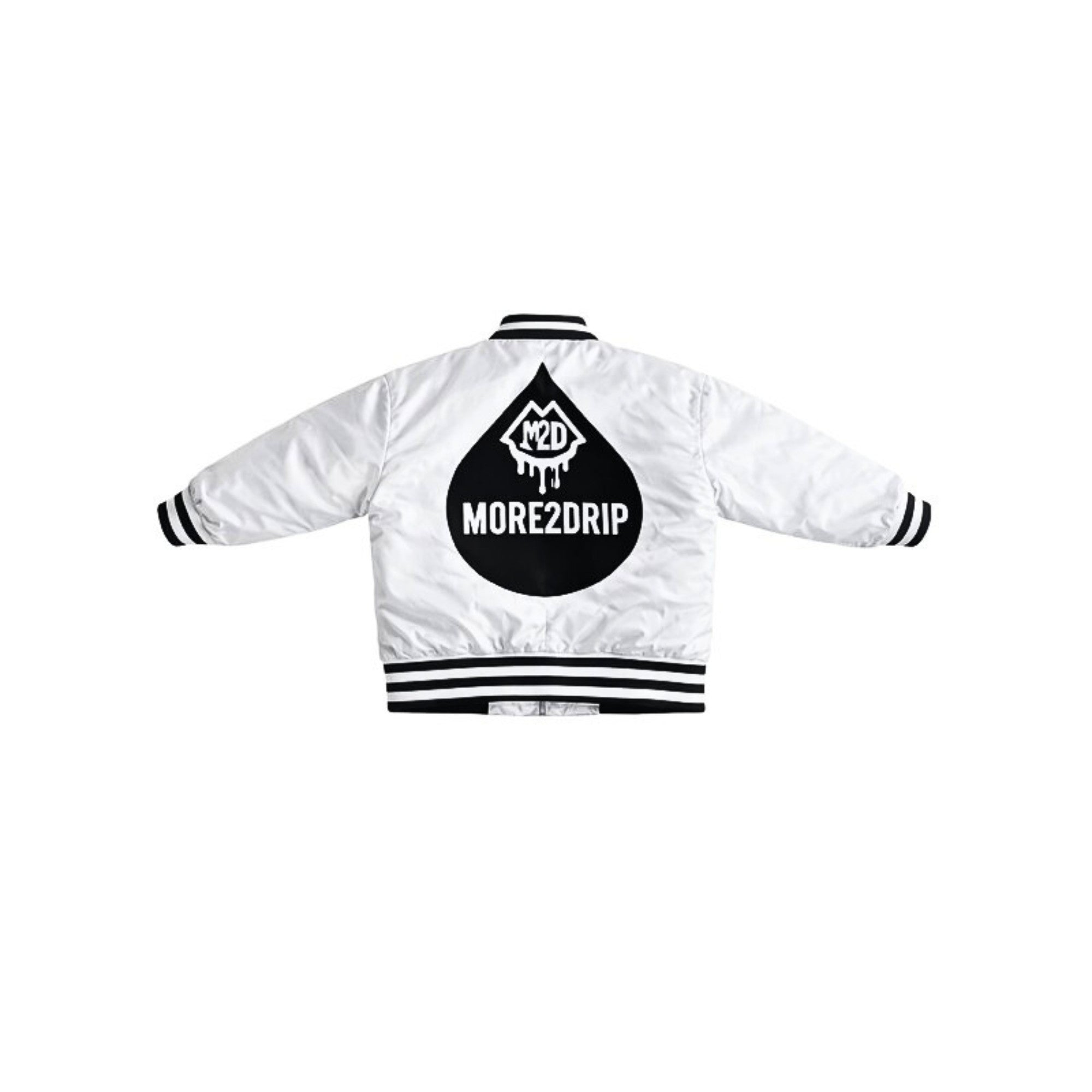 More2Drip Kids Logo Bomber Jacket