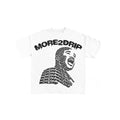 More2Drip Martin Luther King Typography Portrait Tee
